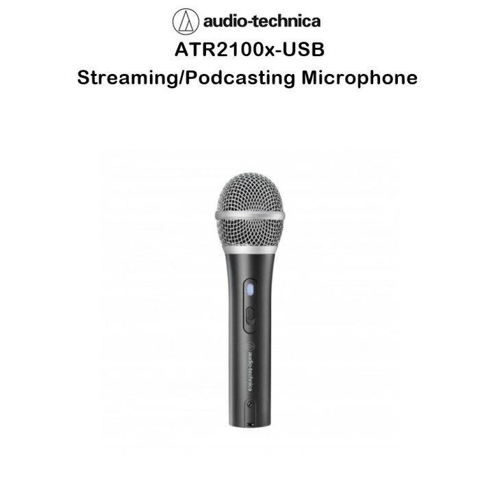 Audio Technica ATR2100xUSB Streaming/Podcasting Microphone ไมโครโฟน