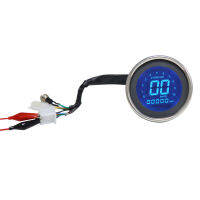 Universal รถจักรยานยนต์ Digital Speedometer R LCD เครื่องวัดระยะทาง Cafe Racer Tachometer Indicator Scooter A Meter