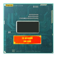 แกน I5-4330M I5 4330เมตร SR1H8 2.8กิกะเฮิร์ตซ์ใช้แบบ Dual-Core Quad-Thread เครื่องประมวลผลซีพียู3M ซ็อกเก็ต37W G3/RPGA946B