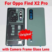 Original 6.7 X2Pro Housing Door Rear Case For Oppo Find X2 Pro Battery Back Cover Mobile Lid with Camera Frame Glass Lens