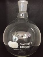 Flat Bottom Flask 1000 ml. (ขวดก้นแบน) Joint 24/29 Favorit