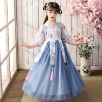 [COD] Childrens Hanfu Ancient Costume Super Tang Chinese Chest Skirt Little Antique Puffy Gauze