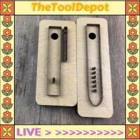 TheToolDepot สายนาฬิกาโลหะลายกฎไม้เหล็กสไตล์ญี่ปุ่นสำหรับงานฝีมือเครื่องมือ Ph อุปกรณ์เย็บผ้าแม่พิมพ์ตัด