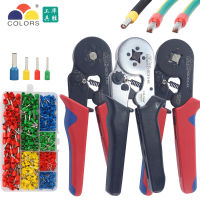 Tubular Terminal Crimping Tools คีมไฟฟ้าขนาดเล็ก6-6A6-4A 0.25-10mm ² 23-7AWG 6-6 0.25-² ชุดแคลมป์ความแม่นยำสูง