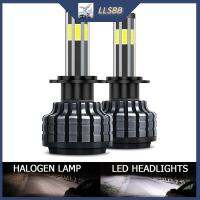 LLSBB H11 LED 20000LM 200วัตต์2ชิ้น H8สัญญาณเลี้ยวหลอดไฟไฟหน้าการขับขี่ DRL สว่างจ้า H9ไฟตัดหมอกรถยนต์