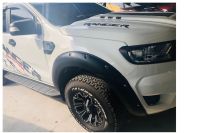 คิ้วล้อ Ford Ranger 2018 ดำด้าน 6 นิ้ว หมุด Stainless 4 ประตู V.10 ไม่เว้าSensor