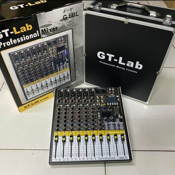 Mixer gt lab by rdw 6 channel G6BL original Lazada Indonesia