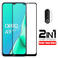 2 in 1 safety protective glass For oppo a9 2020 Camera lens tempered glass on For oppo a5 2020 a 5 9 screen protector armor Film Vinyl Flooring