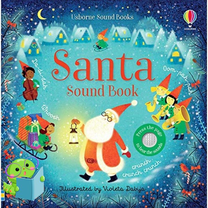 Reason why love ! หนังสือนิทานภาษาอังกฤษ Santa Sound Book (Musical Books) -- Board book