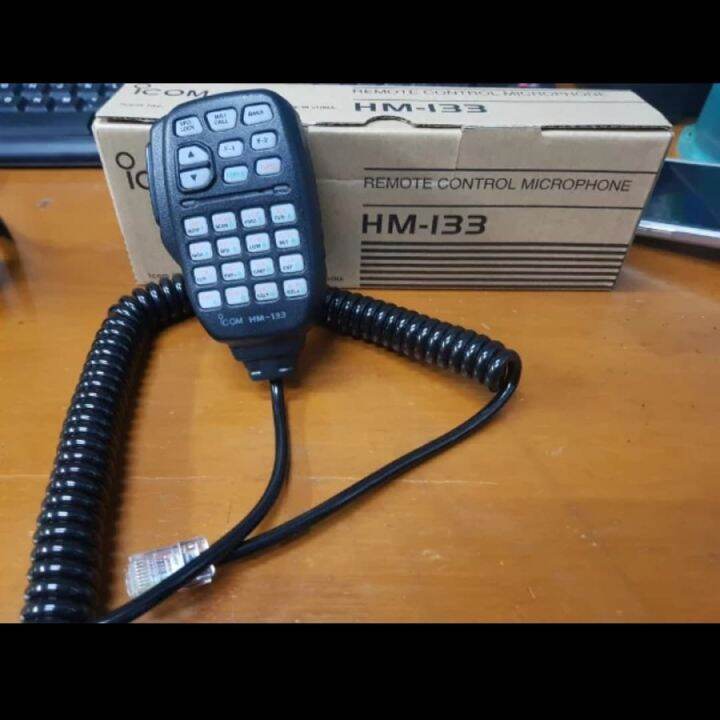 Extra Mic / External Microphone HM133 Untuk RIG IC2300 / IC