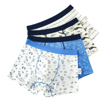 Ubriefs 4pcs/set Boy's Boxer Shorts Underwear for Kids Boy High
