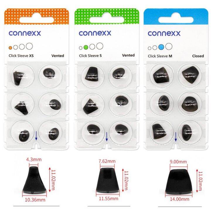 Signia/Connexx/ Sleeve Click Domes For Siemens/Rexton/Signia/VIBE CIC