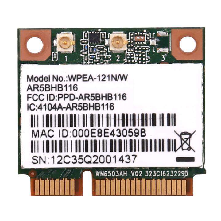 wireless-network-card-atheros-ar9832-ar5bhb116-2-4-5-ghz-single-chip-300-mbps-802-11n-mini-pci-e-wireless-card-wifi