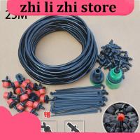 25M Micro Sprinklers Drip Irrigation Spray 4/7 Water Cooling Moisturizer Auto Irrigation Automatic Garden Watering Kit Set Yard