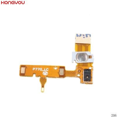 สําหรับ Lenovo P770 ปุ่มเปิด / ปิดสวิตช์ Flex Cable