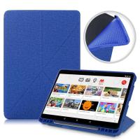 With Pencil Holder Case For Samsung Galaxy Tab S7 Plus Smart Stand Tablet Cover For Galaxy Tab S7 FE Case