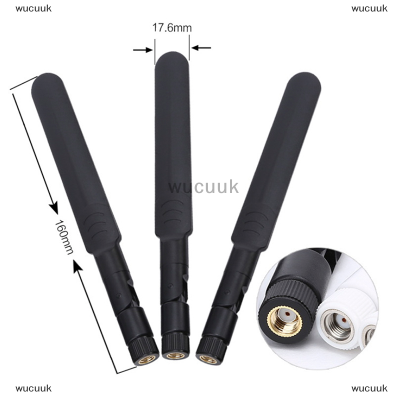 wucuuk 8dBi 2.4GHz 5GHz 5.8GHz Dual Band Wireless WiFi Router เสาอากาศ RP-SMA JACK MALE