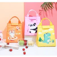 ☋ New Cute Cartoon Lunch Box Insulated Bag Take Lunch Bag with You to Work Lunch Bag Student Portable Insulated Lunch Bag