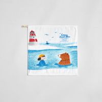 34*34cm Towel Baby Face Bath Handkerchief Cotton Burp Cloth Soft Absorbent Kindergarten Washcloth of Boy and Girl