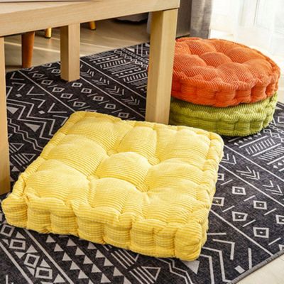 [COD] Thickened cushion home office bedroom floor chair can be used buttocks lazy seat