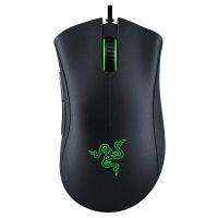 Razer DeathAdder Essential,Optical Esports Gaming Mouse,สวิตช์ออปติคัลเซนเซอร์6400 DPI,ด้ามจับยางด้านข้าง