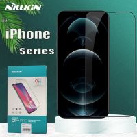 [HOT DOLXIOWEOH 539] สำหรับ iPhone 13 Pro Max 12มินิ11 XR Xs X ป้องกันหน้าจอแก้ว Nillkin ความปลอดภัยกระจกนิรภัยสำหรับ iPhone 8 7บวก SE 2020 2022