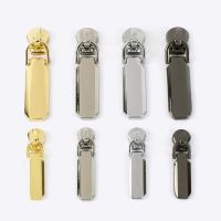 Meetee 10Pcs 3# 5# Zipper Sliders for Nylon Metal Zips for Jacket Coat Zippers Pull Head DIY Garment Sew Zip Puller Accessories Door Hardware Locks Fa