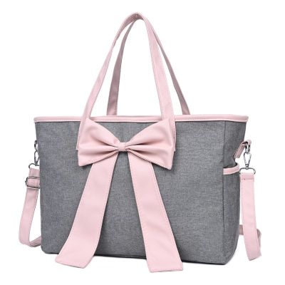 Mommy Bag High Capacity Diaper Nappy Handbag Sweet Maternity Bag Pregnant Woman Storage Shoulder Bag For Mom And Baby