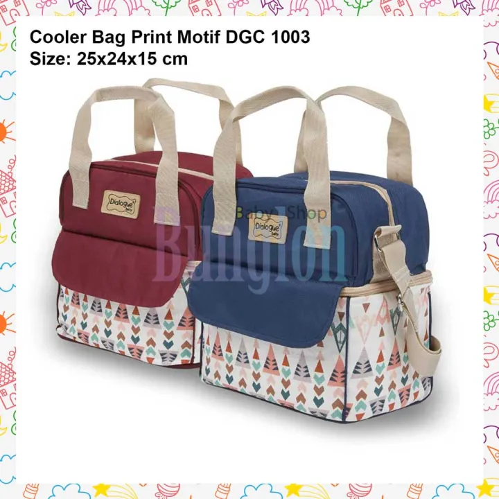 Cooler Bag Asi Yang Bagus Dialogue Baby Double Container 1003 Lazada