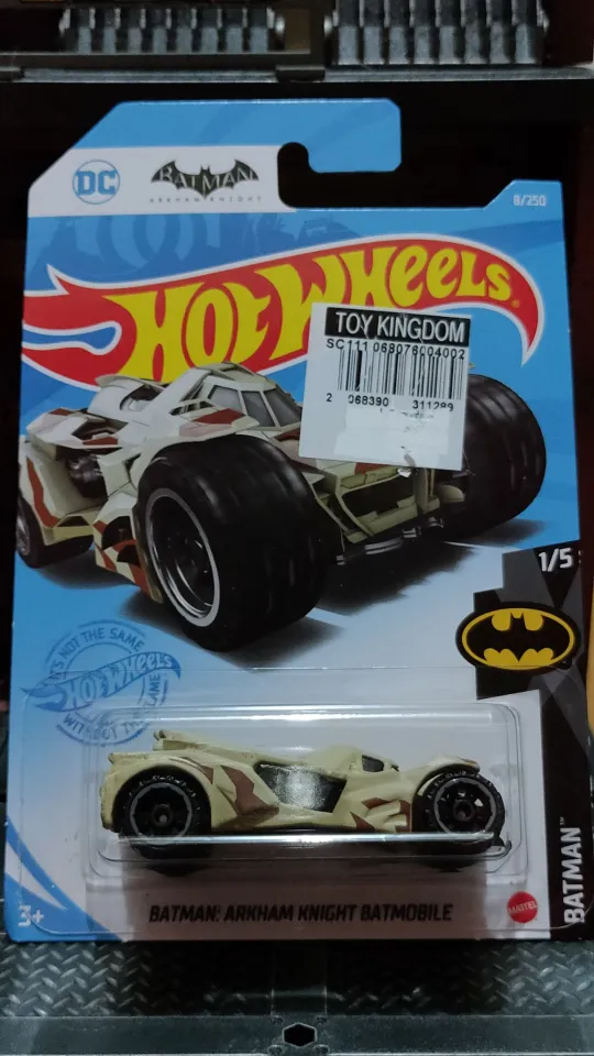 Carrinho Hot Wheels - Batman: Arkham Knight Batmobile - Batman DC - 1:64 -  Mattel - superlegalbrinquedos