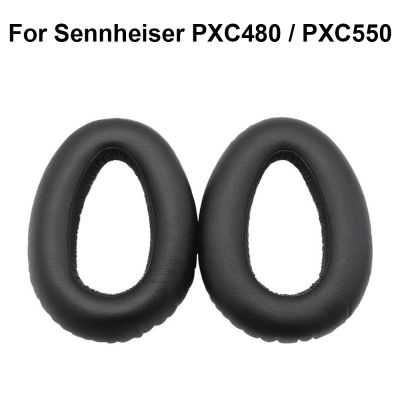 แผ่นปิดหู1คู่สำหรับ Sennheiser PXC550 PXC450 PXC480 PXC250 PXC300หูฟังแบบครอบหูเบาะฟองน้ำชุดหูฟังหูฟังที่เปลี่ยนฝาครอบอุปกรณ์ซ่อมหูฟัง