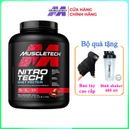 HCMFREE BÌNH & BAO TAY Sữa tăng cơ cực mạnh Whey Protein Nitro Tech của