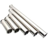 3/4 ”1” 1-1/2 ”2” 2-1/2 ”3.5” (19-89มม.) ท่อหมุนแบบ Tri Clamp แบบสุขาภิบาลพร้อมท่อที่หนีบครอบ SS304 100/200/300มม.