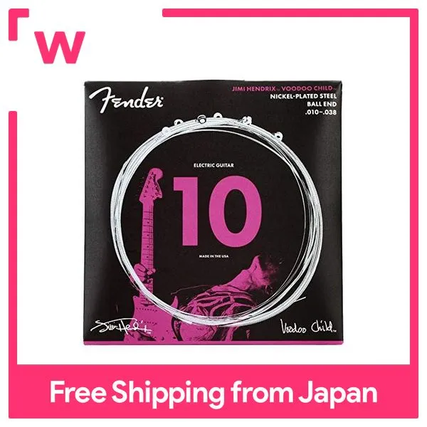 Fender Electric Guitar Strings Hendrix Voodoo Child™ Ball End NPS 1038