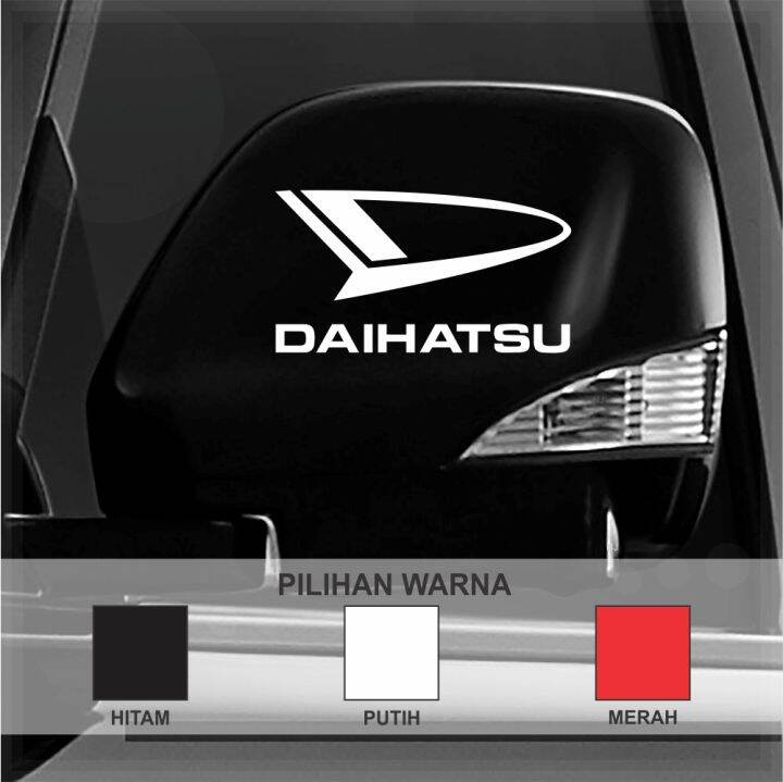 Sticker Mobil Daihatsu Logo Stiker Spion Mobil Stiker Cutting Sticker