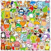 【LZ】☈☫❍  Desenhos animados Cute Animal Mix Graffiti Adesivos Telefone Bagagem Computador portátil Scrapbooking Parede Guitarra DIY Quadrinhos Adesivo Presentes do partido 50 pcs 100pcs