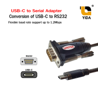 USB-C to Serial Adapter Conversion of USB-C to RS232