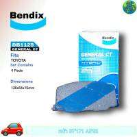 ผ้าเบรคหน้า ST171 (แป๊ะยิ้ม 2000cc) ,AE92 บางตัว ยี่ห้อ (เบนดิก Bendix GCT) DB1129 ( 1กล่อง = 4ชิ้น )