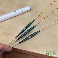 BTX ทุ่นตกปลา ทุ่นชิงหลิว ทุ่นตราเสือ (3 ดอก 100 บาท) (ความยาว 31.4-32.5cm) ไม้บัลซ่า หางตัน