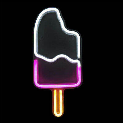 Ice Cream LED Neon Bulbs Neon Sign Light for Home Party Bedroom Beer Bar Wall Decoration Christmas Tree Neon Lamp Christmas Gift