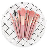 brush set（รีวิวเยอะมาก+ราคาพิเศษสุด）แปรงแต่งหน้า8ชิ้น ขนนุ่ม แปรงแต่งหน้ามืืออาชีพ แปรงรองพื้น