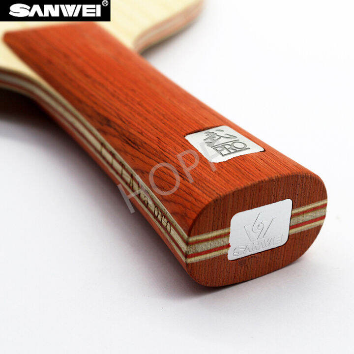 SANWEI V5 PRO Table tennis blade professional 7 plywood quicky attack+ ...