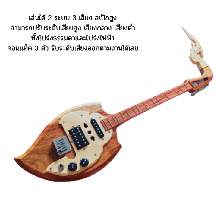 พิณดปร่งไฟฟ้า-3คอนแท็ค-อย่างดี
