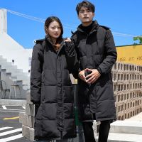 ✚✽ Down Jacket Men 2023 New Fashion Brand Warm Thicken Coat Hooded Couples Parkas