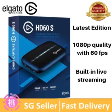 Elgato 1GC109901004 HD60 S 1080p 60 FPS Game Capture Card