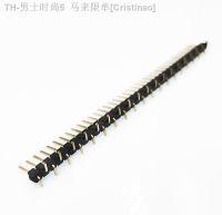 【CW】❍✚  10pcs 2.54mm Pin 1X40P SMD Board Spacer Row Gold PCB Male Berg Strip Header