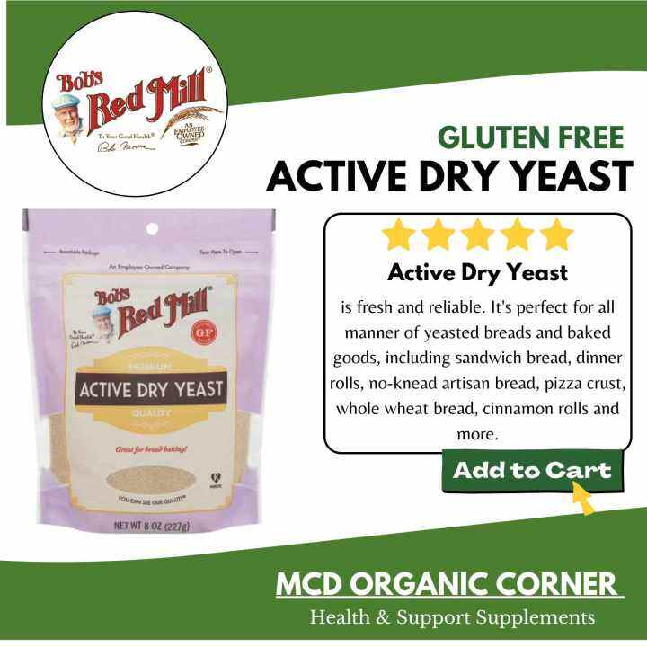 Bob's Red Mill Active Dry Yeast 227g Lazada PH