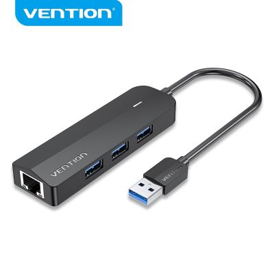 Vention อะแดปเตอร์ฮับ Usb 3.0 2.0 เป็นอีเธอร์เน็ต RJ45 Gigabit ความเร็วสูง 10 100 1000Mbps LAN 4 พอร์ต สําหรับแล็ปท็อป PC CHP CHN TGO TGP