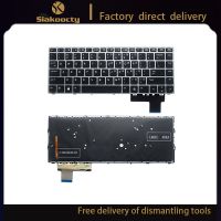 Siakoocty New US Keyboard for HP EliteBook Folio 9470 9470M 9480 No pointing with backlight