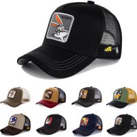 【jw】♘☋  Brand Anime Cartoon Snapback Cotton Baseball Cap Men Hip Hop Dad Mesh Hat Trucker Dropshipping